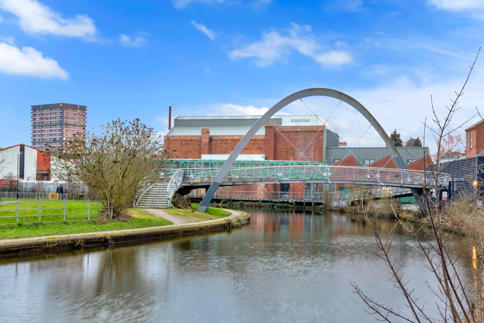 Luxury Waterfront Property With Free Parking Coventry Eksteriør bilde